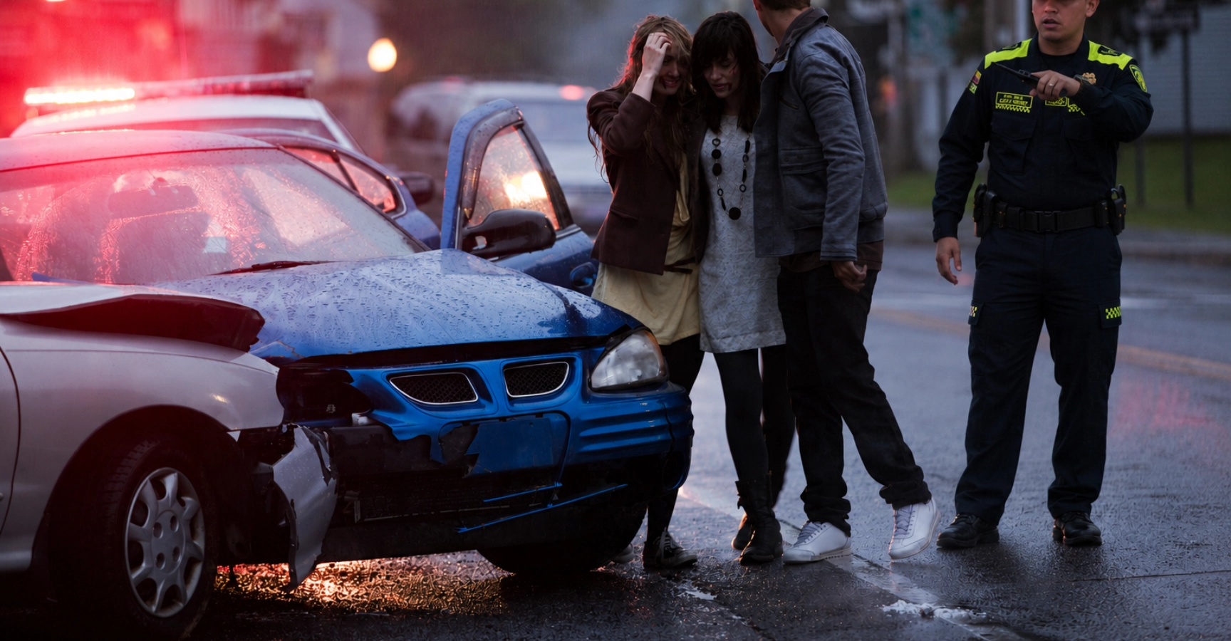 Víctimas de accidente de tránsito